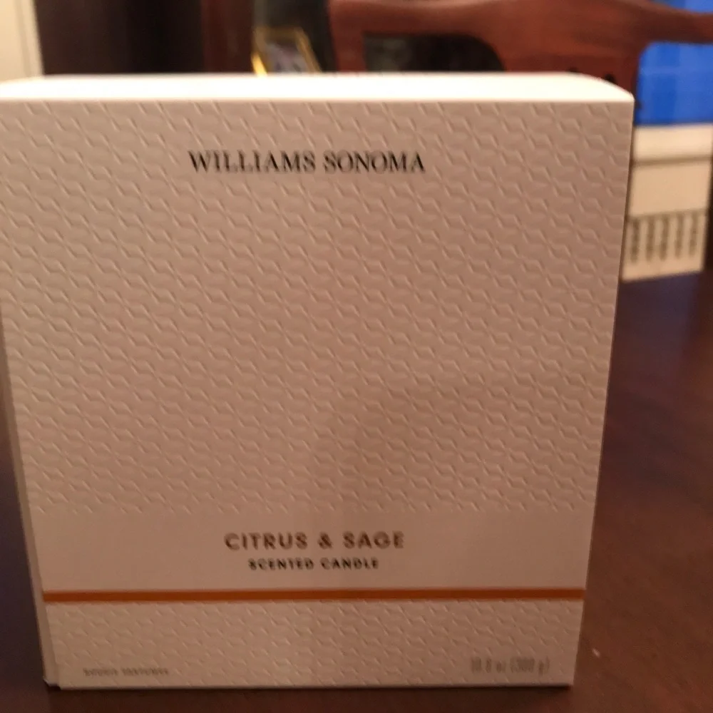 Williams Sonoma Citrus & Safe Scented Candle